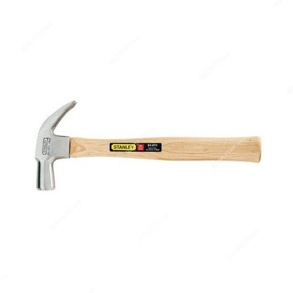 Stanley Wooden Handle Nail Hammer, 51-271