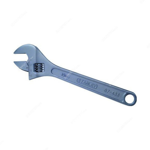 Stanley Adjustable Wrench, 87-433-1-23, 10 Inch