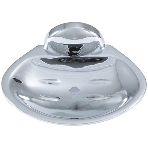 Linisi Soap Dish, 81911, Silver Colour, Brass