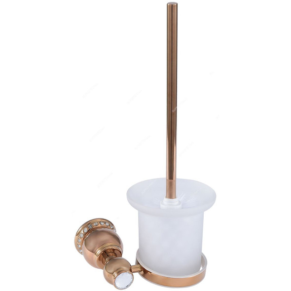 Hayta Toilet Brush Holder, 1450701, Gold Colour, Brass