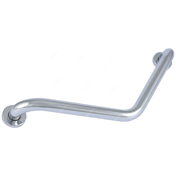 Argent Crystal Grab Bar, 26781, Silver Colour, Steel