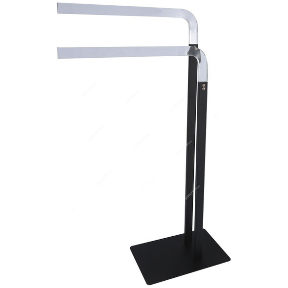 High Trend Standing Towel Bar, NN6051B, Silver Colour, Steel