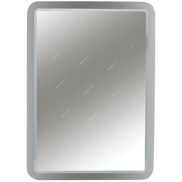 Argent Crystal LED Light Mirror, YJ-1989F, Rectangular