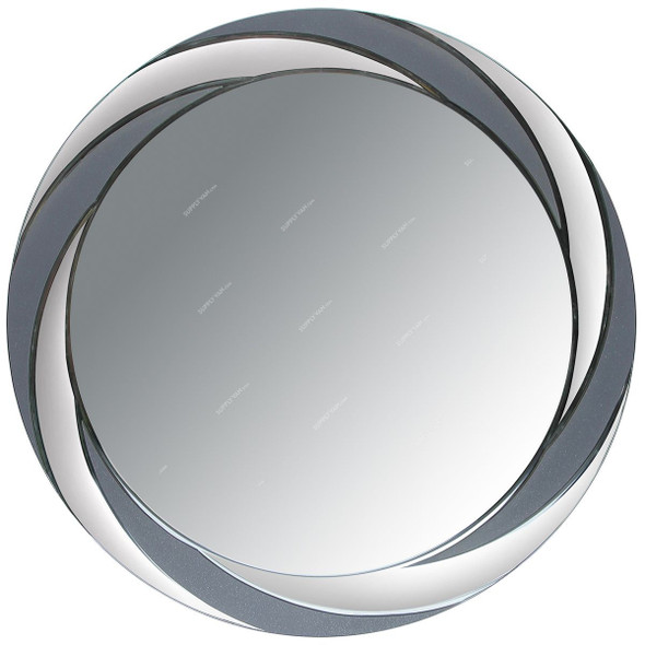 Argent Crystal Simple Mirror, JY-1242, Round