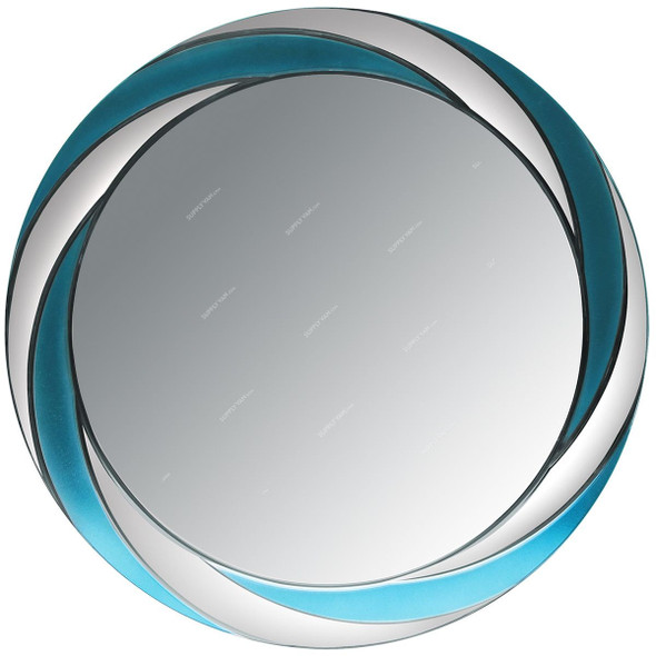 Argent Crystal Simple Mirror, JY-1109, Round