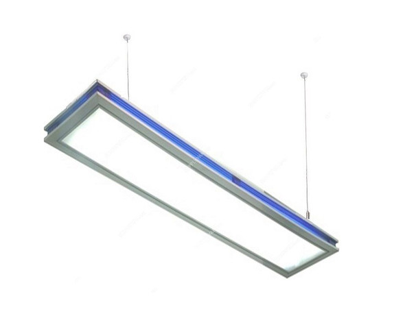 Syv Ceiling Light, Cool, 28W, Silver