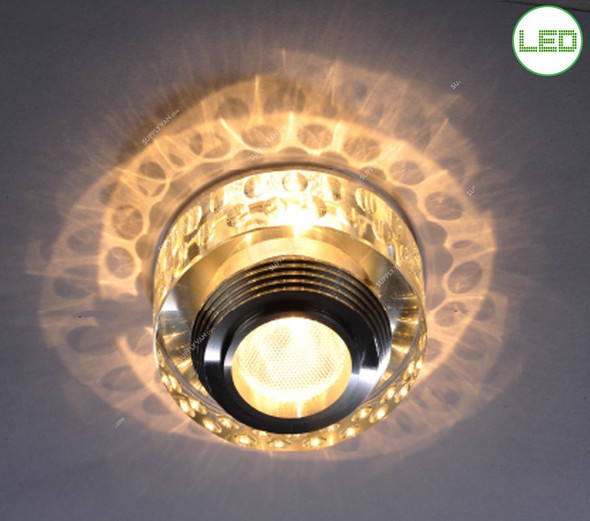 Syv Indoor SpotLight, Futura LED, 1W, WarmWhite, Gold