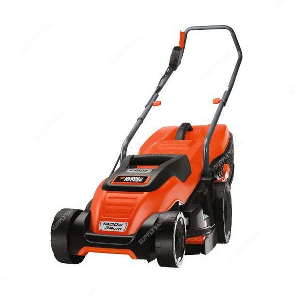 Black and Decker Electric Lawn Mower, EMAX34S, 1400W