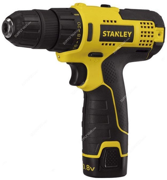 Stanley Cordless Compact Drill, STCD1081B2-B5