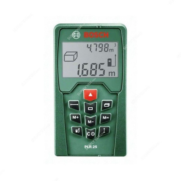 Bosch Digital Laser Measure, PLR-25, 25Mtrs