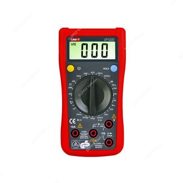 Uni-T Palm Size Digital Multimeter, UT132D