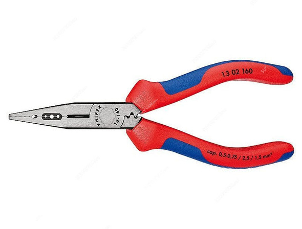 Knipex Electrician Plier, 1302160, 6-1/4 Inch