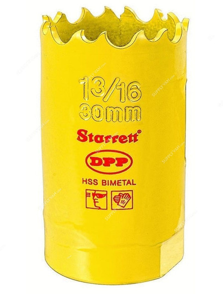Starrett Dual Pitch Professional Hole Saw, DH0136, 30mm
