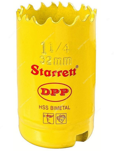 Starrett Dual Pitch Professional Hole Saw, DH0114, 32mm