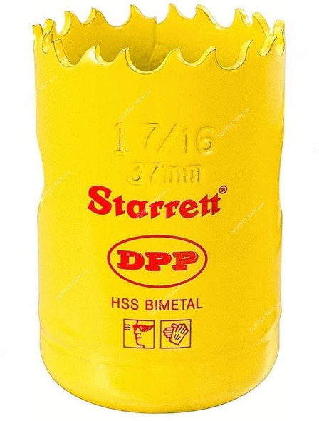 Starrett Dual Pitch Professional Hole Saw, DH0176, 37mm