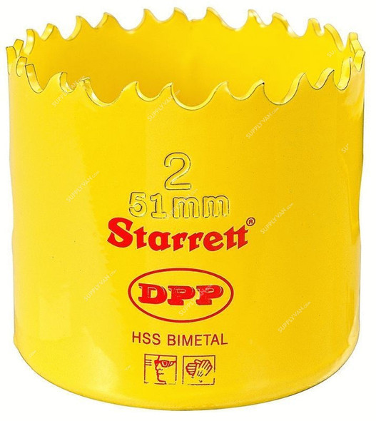 Starrett Dual Pitch Professional Hole Saw, DH0200, 51mm