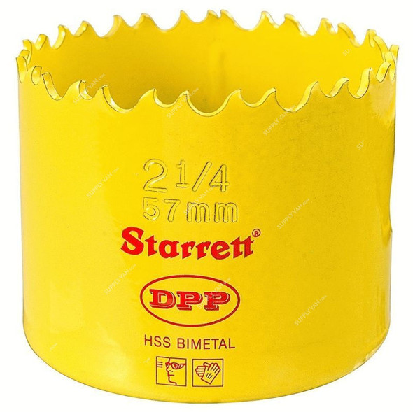 Starrett Dual Pitch Professional Hole Saw, DH0214, 57mm