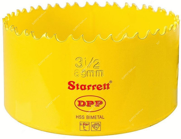 Starrett Dual Pitch Professional Hole Saw, DH0312, 89mm