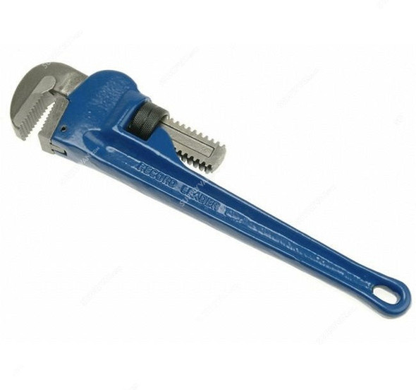 Irwin Record Leader Pipe Wrench, T350/8, 8 Inch, 1 Inch Jaw