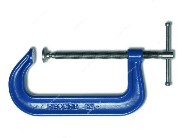 Irwin Extra Heavy Duty Forged G-Clamp 121 Series, T121/6, 6 Inch