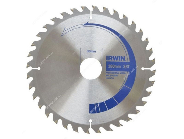 Irwin Circular Saw Blade, IRW10506799, 180x36mm, 30Teeth