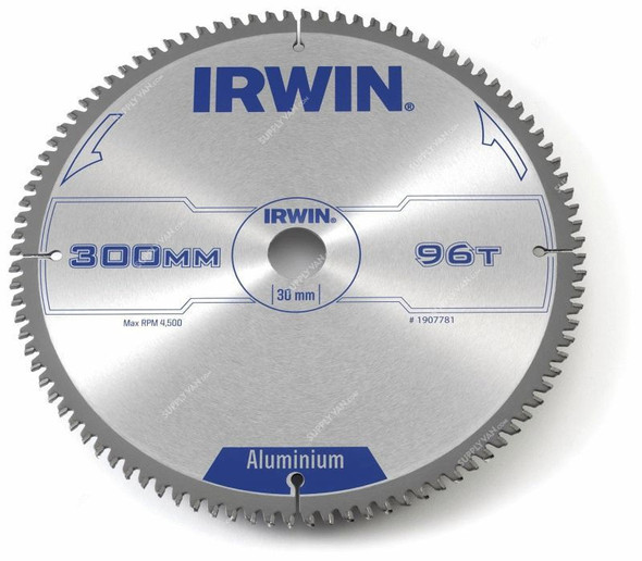 Irwin Circular Saw Blade, IRW1907781, 300x30mm, 96Teeth