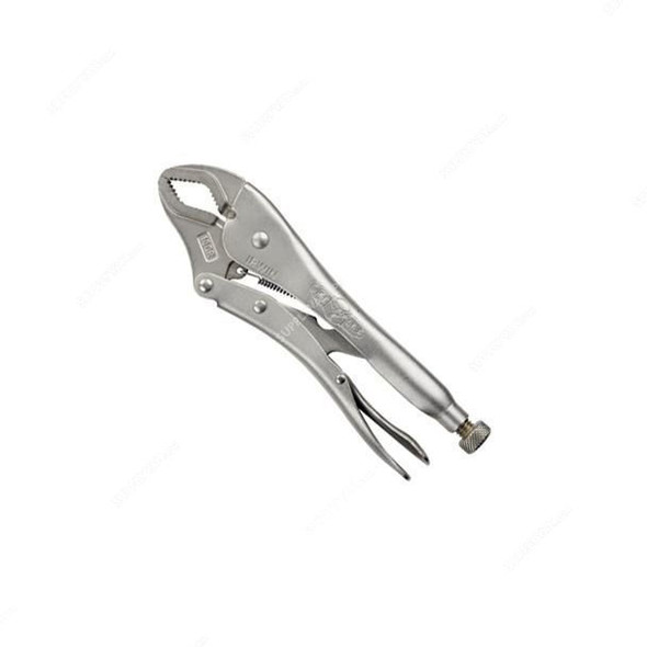 Irwin Grip Curved Jaw Locking Plier, 10CR-4935576, 10 Inch, 48mm Jaw