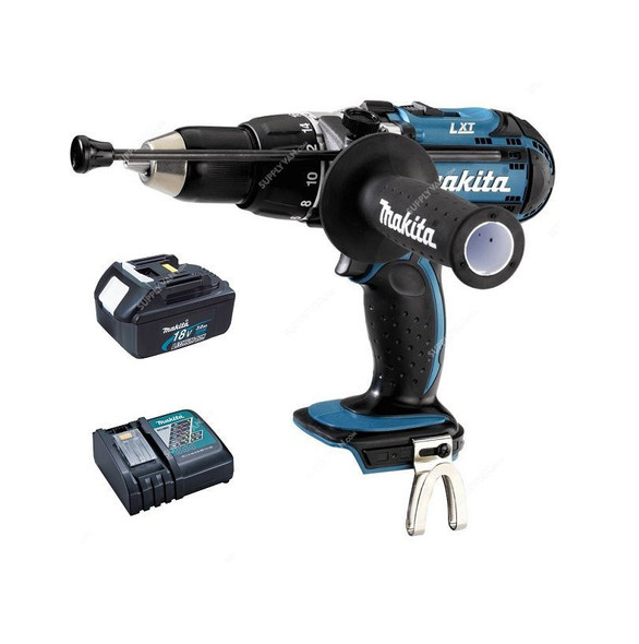 Makita Combi Hammer Drill BHP451Z w/ Battery and Charger, BHP451Z-ACC