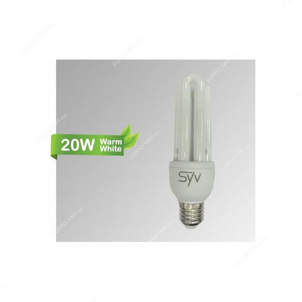 Syv Compact Fluorescent Lamp, Enviro, 20W, WarmWhite