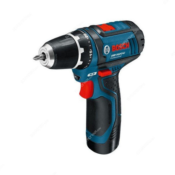 Bosch Cordless Combi Drill/Driver Professional, GSR-10.8-2-LI