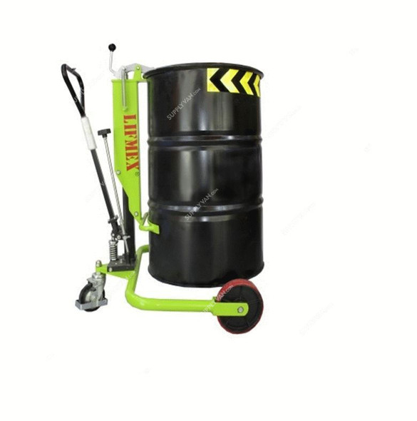Lifmex Hydraulic Drum Trolley, LHDT250, 250 Kg Weight Capacity