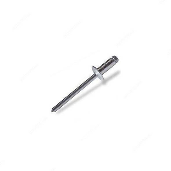 Tuf-Fix Button Blind Rivet, 3.2x14mm, Aluminium, Silver, PK800