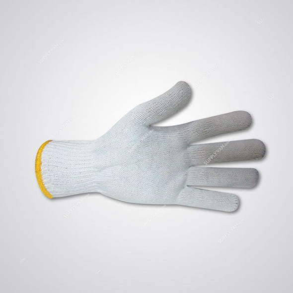 Power Tool Dotted Gloves, NH19, Yellow