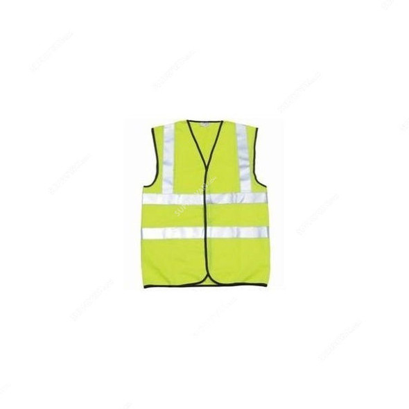 Safety and Safety Reflective Safety Jacket, KF-005, Fluorescent Green