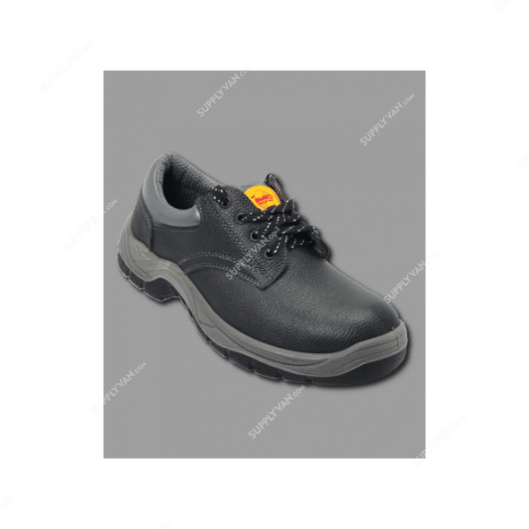 Dunes Safety Shoes, Size40, Black, Low Ankle