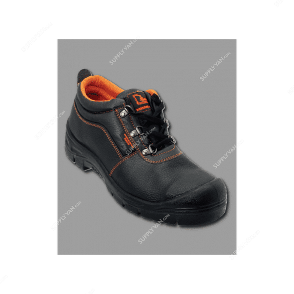 Workman Rock Safety Shoes, Size40, Black, Low Ankle