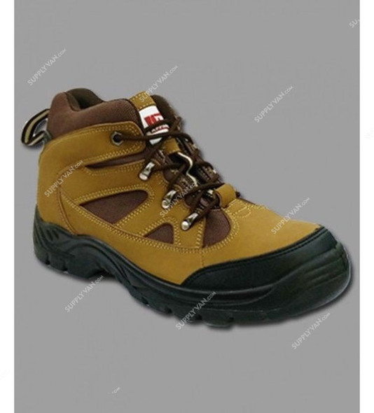 Workman Safety Shoes, SW01, Brown, High Ankle