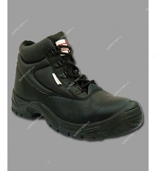Workman Safety Shoes, SW02, Black, High Ankle