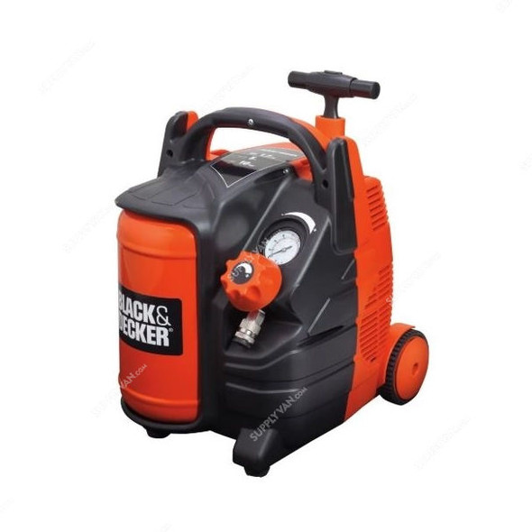 Black and Decker Air Compressor, BD195/5-MY-T, 10bar, 1100W, 5L