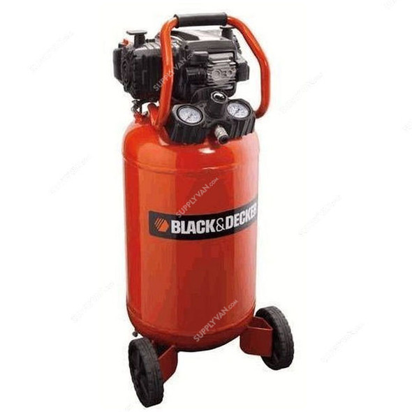 Black and Decker Air Compressor, BD227/50V-NK, 10bar, 1500W, 50L