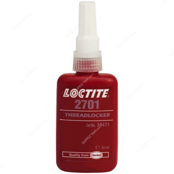 Loctite Threadlocking Adhesive, 2701, 50ml