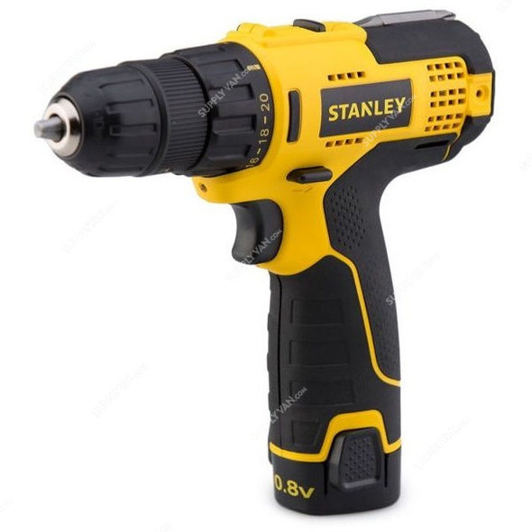 Stanley Cordless Compact Drill W/ Safety Mask, STCD1081B2-B5, 10.8V