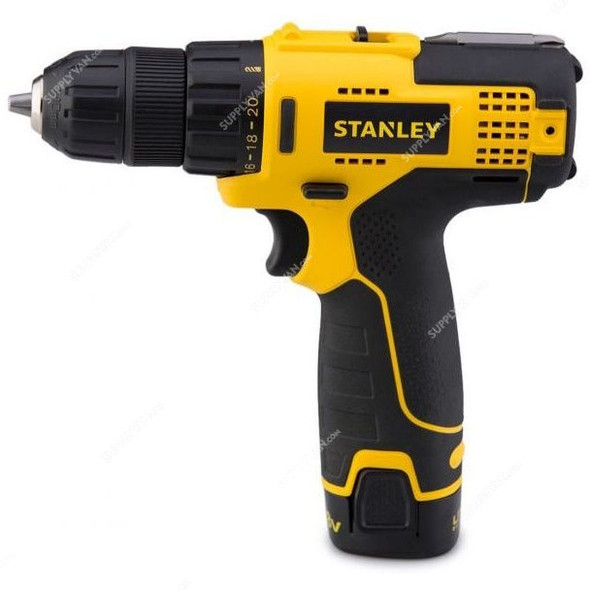 Stanley Cordless Compact Drill W/ Safety Mask, STCD1081B2-B5, 10.8V