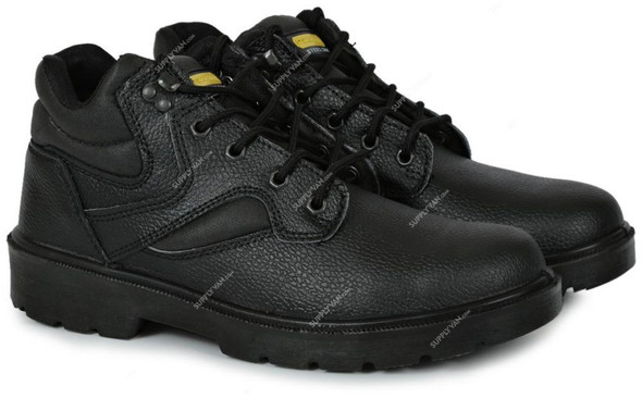American Safety Steel Toe Safety Shoes, K027, Black