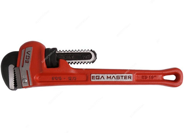 Ega Master Heavy Duty Pipe Wrench, 61016, 12 Inch