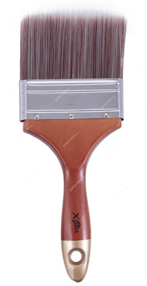 Xpert Paint Brush, 4 Inch, Brown, PK12