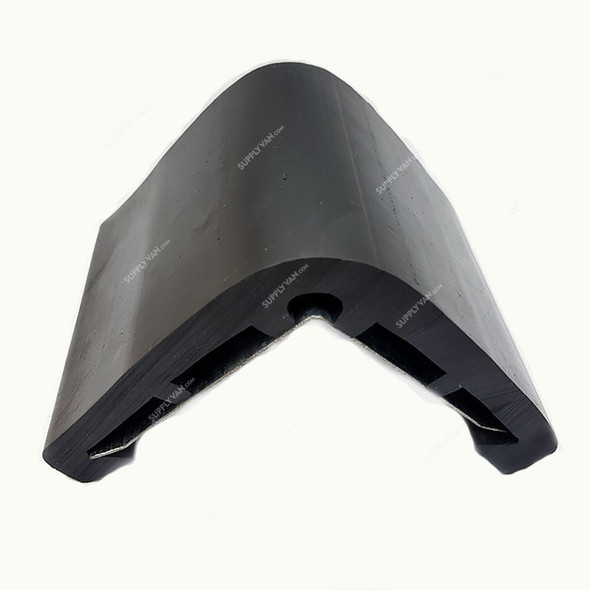 Bulwark Rubber Corner Guard With Clip, 65 x 65MM