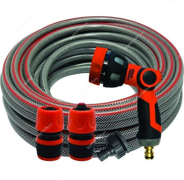 Black and Decker Deluxe Garden Hose Set, 34105, 5PCS