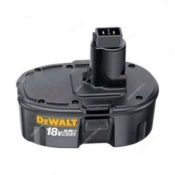 Dewalt NiCd Battery, DE9098-XJ, 18V, 1.3Ah