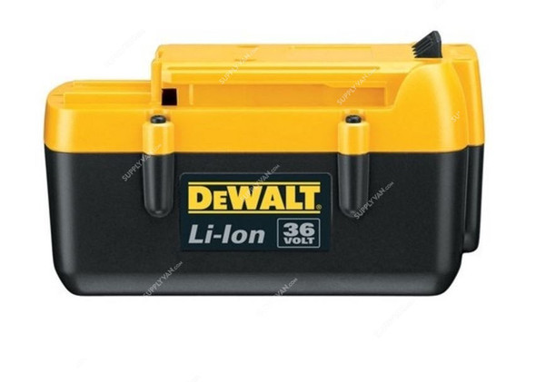 Dewalt Li-Ion Battery, DCB360-XJ, w/ SOC Indicator, 36V, 4Ah